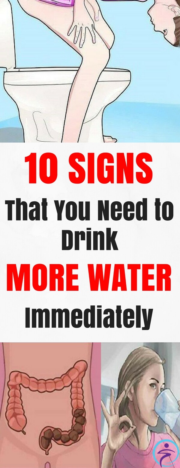 In order to keep our body running smoothly, we need to consume a certain amount of water daily. 10 Signs that show you need to drink more water immediately.