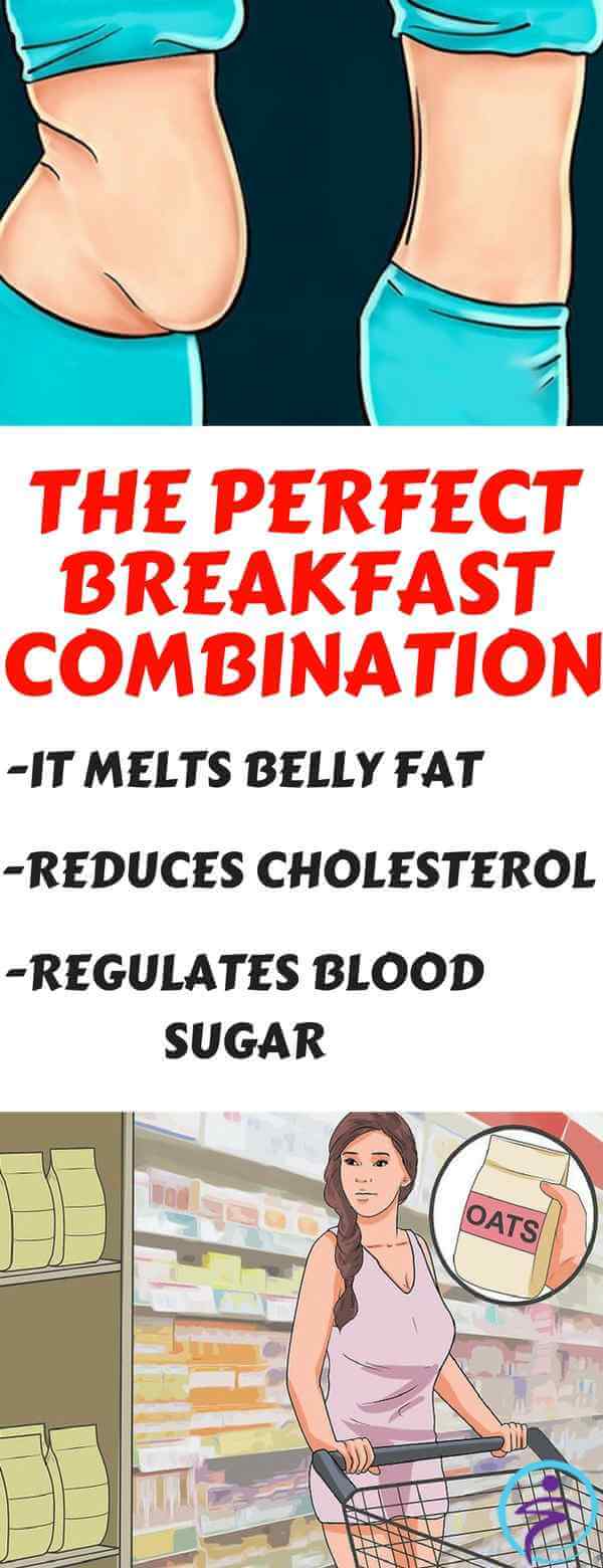 The Perfect Breakfast Combination: It Melts Belly Fat, Reduces Cholesterol and Regulates Blood Sugar